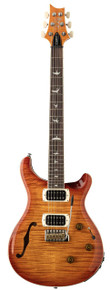 PRS SE Custom 24 Semi-Hollow Piezo Electric Guitar in Vintage Sunburst (2026) - Image 2