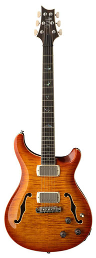 PRS SE Hollowbody II Piezo Electric Guitar in Vintage Sunburst (2026) - Image 3