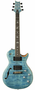 PRS SE Zach Myers Signature Semi-Hollow Electric Guitar in Myers Blue - Image 2