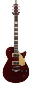 Second Hand Gretsch G6228 Players Edition Jet BT Electric Guitar with V-Stoptail in Dark Cherry Stain 238 - Image 2