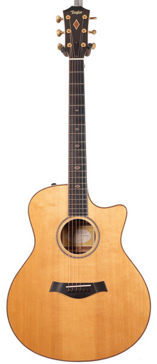 Second Hand 2012 Taylor Fall Limited Edition GSce-FLTD Quilted Sapele Electro Acoustic Guitar 042 - Image 3