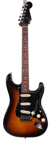 Second Hand Fender USA Ultra Luxe Stratocaster Electric Guitar in 2-Tone Sunburst 634 - Image 2