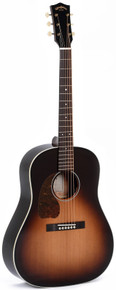Sigma SG Series JM-SG45 Left Handed Electro Acoustic Guitar in Sunburst - Image 2