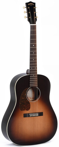 Sigma SG Series JM-SG45 Left Handed Electro Acoustic Guitar in Sunburst - Image 3