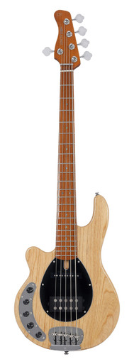 Sire Marcus Miller Z7 Left Handed 5-String Bass Guitar in Natural - Image 3