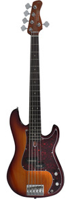 Sire Marcus Miller P5R Alder 5-String Bass Guitar in Tobacco Sunburst - Image 2