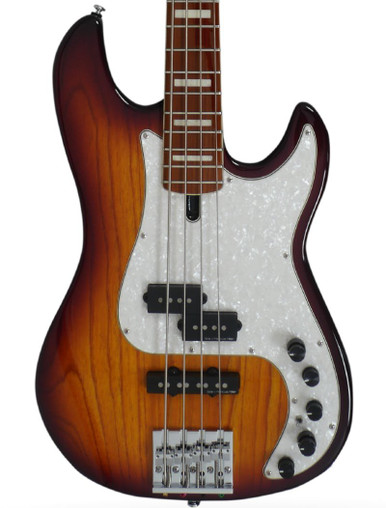 Sire Marcus Miller P8 Swamp Ash 4-String Bass Guitar in Tobacco Sunburst - Image 1