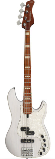 Sire Marcus Miller P8 Swamp Ash 4-String Bass Guitar in White Blonde - Image 3