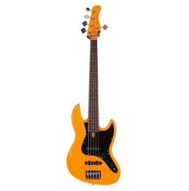 Sire Marcus Miller V3P Passive 5-String Bass Guitar in Orange - Image 3