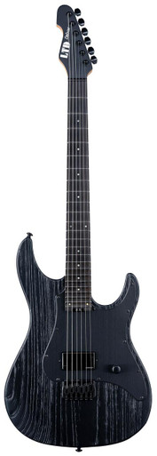 ESP LTD SN-1 HT Electric Guitar in Black Blast - Image 3