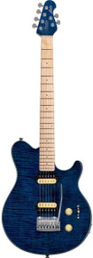 Sterling by Music Man Sub Series Axis Electric Guitar in Neptune Blue - Image 2