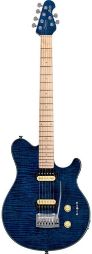 Sterling by Music Man Sub Series Axis Electric Guitar in Neptune Blue - Image 3