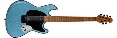 Sterling by Music Man Fluff Electric Guitar in Amana Boat Blue - Image 3