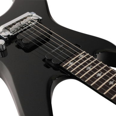 BC Rich Legacy Series Stealth Electric Guitar in Black Onyx - Image 3