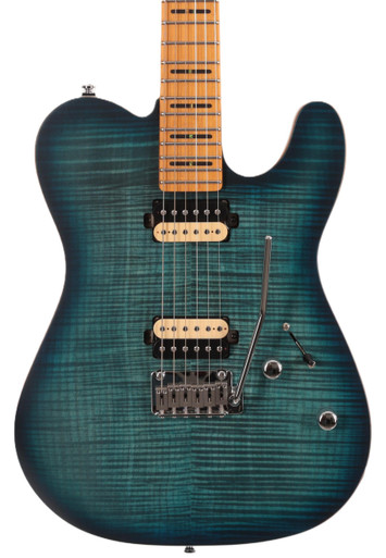Sire Larry Carlton T7 FM New Gen Electric Guitar in Transparent Blue Maple Neck - Image 1