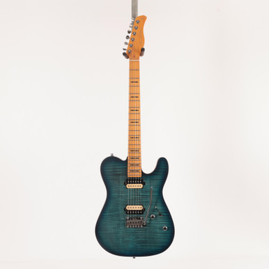 Sire Larry Carlton T7 FM New Gen Electric Guitar in Transparent Blue Maple Neck - Image 3