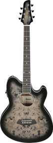 Ibanez TCY10PA-BKB Talman Electro Acoustic Guitar in Transparent Brown Black Burst High Gloss - Image 2