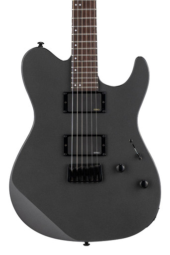 ESP LTD TH-400 Electric Guitar in Charcoal Metallic - Image 1