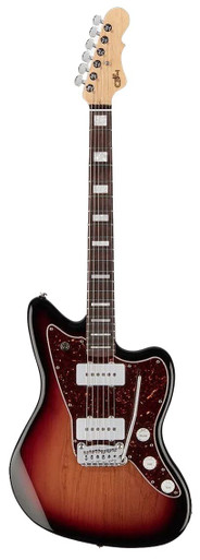 G&L Tribute Doheny Electric Guitar in Three-Tone Sunburst - Image 3