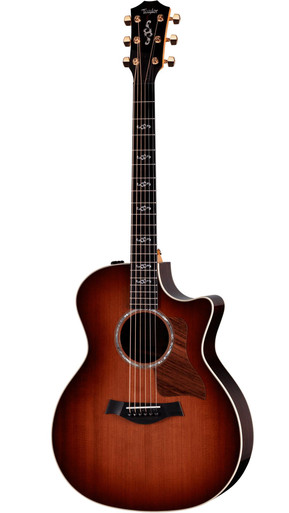 Taylor Sunset Boulevard Collection 714ce Electro Acoustic in Sunset Edgeburst - Image 3