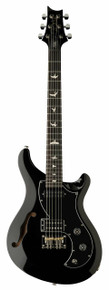 PRS S2 Vela Semi-Hollow Electric Guitar in Black - Image 2