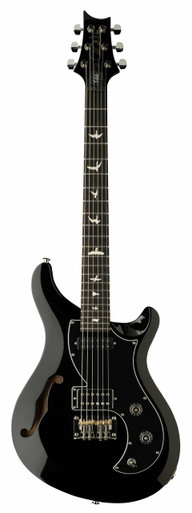 PRS S2 Vela Semi-Hollow Electric Guitar in Black - Image 3