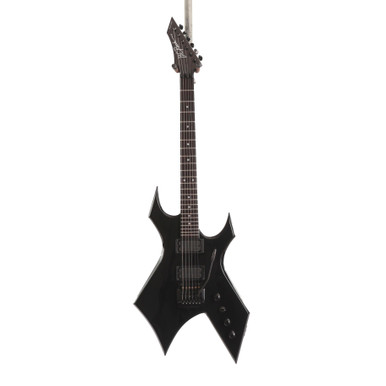 BC Rich Warlock Legacy with Kahler Trem Electric Guitar in Black - Image 3