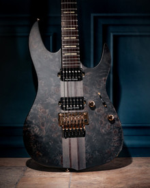 Sire Larry Carlton X10 Electric Guitar in Transparent Black Satin - Image 2