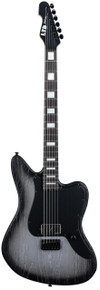 ESP LTD XJ-1 Baritone Electric Guitar in Silver Blast - Image 2