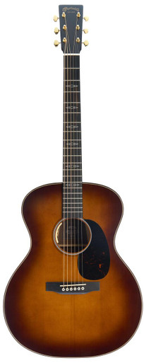 Martin GPE Inception Maple Electro Acoustic Guitar in Amber Fade Sunburst - Image 3