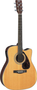 Yamaha FX370C Cutaway Electro Acoustic Guitar in Natural - Image 3