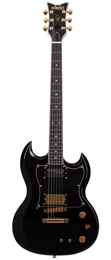 Schecter Zacky Vengeance ZV-H6LLYW66D Electric Guitar in Black - Image 3