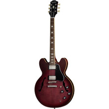 Epiphone ES-335 Figured Semi Hollow Electric Guitar in Raspberry Burst - Image 2