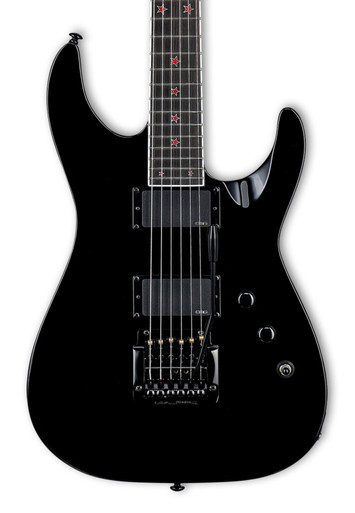 ESP LTD JH-600 CTM Jeff Hanneman Signature Electric Guitar in Black - Image 1