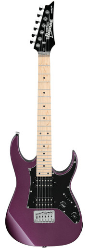 Ibanez GRGM21M-MPL GIO Series Mikro Electric Guitar in Metallic Purple - Image 3