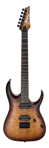 Ibanez RGA42FM-DEF Electric Guitar in Dragon Eye Burst Flat - Image 3