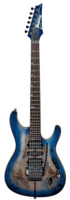 Ibanez S1070PBZ Electric Guitar in Cerulean Blue Burst - Image 2