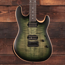 Music Man Sabre Rabea Massaad Electric Guitar, Emerald Hill - Image 2