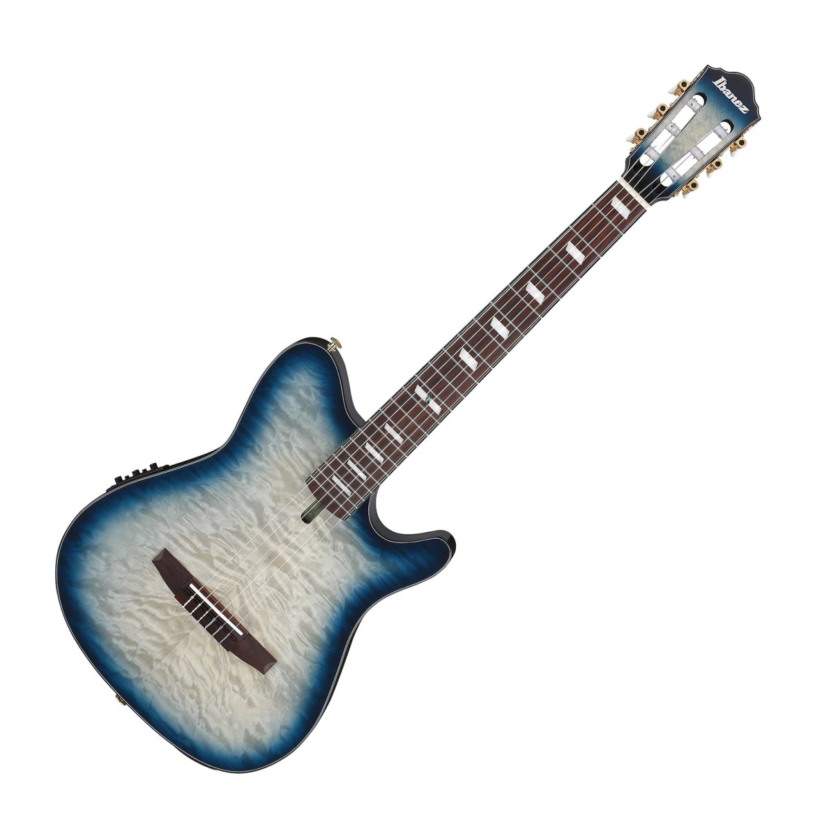 Ibanez FRH20QMN Cosmic Blue Starburst Low Gloss