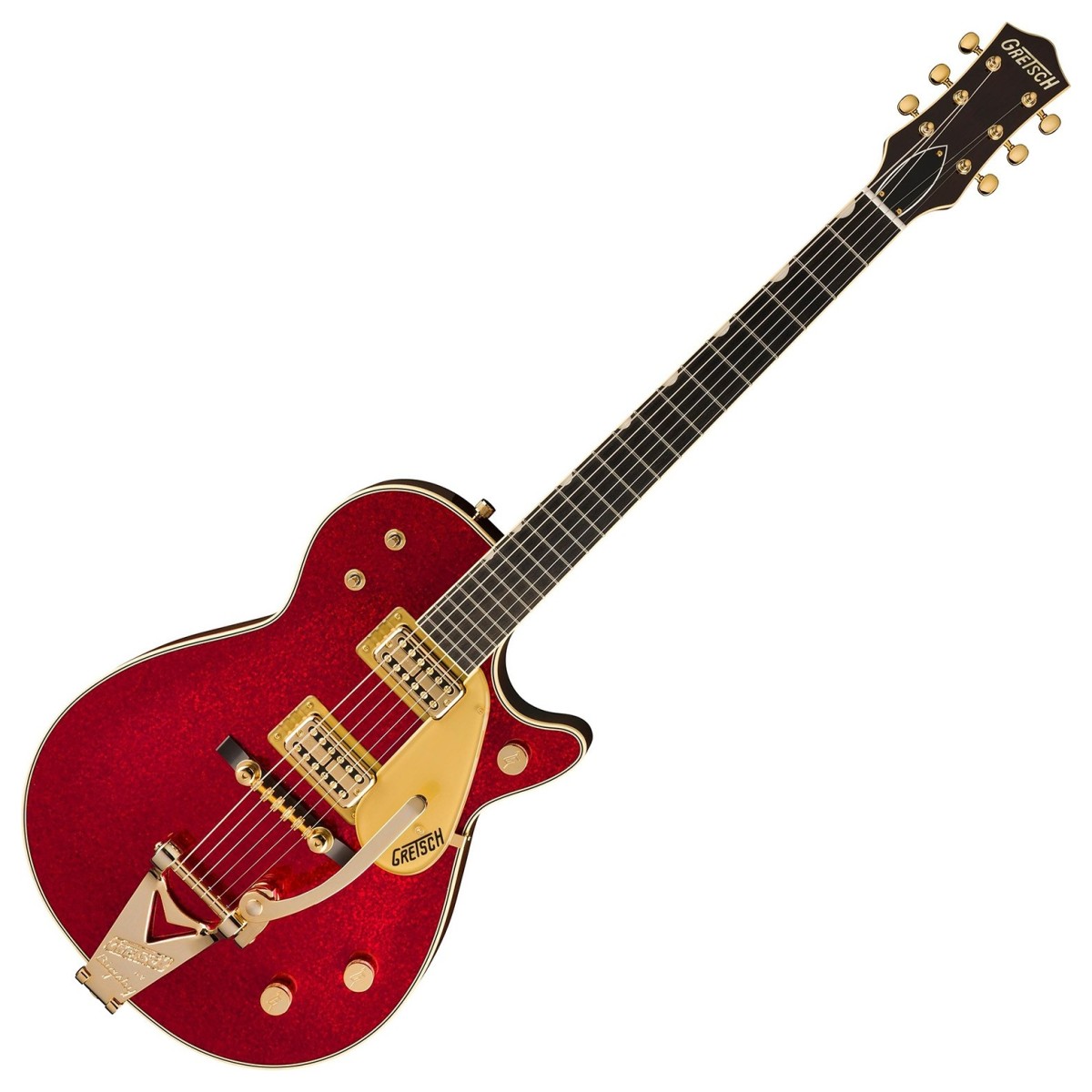 Gretsch G6129TG-59VS Limited Edition Sparkle Jet Ebony Fingerboard Red Sparkle
