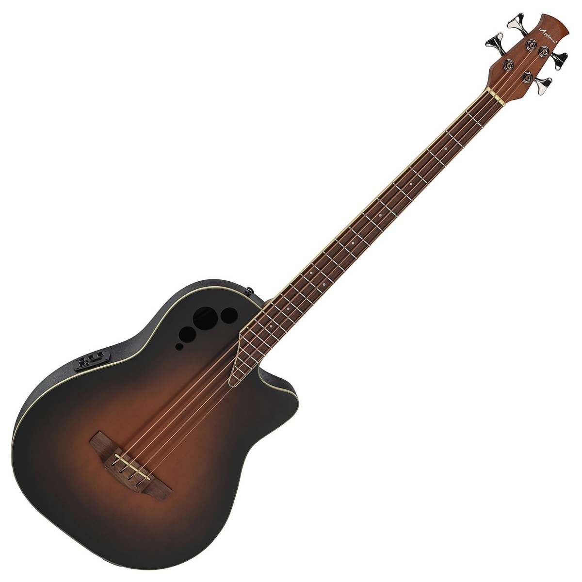 Applause AEB4 Mid Cutaway Acoustic Bass Honeyburst Satin