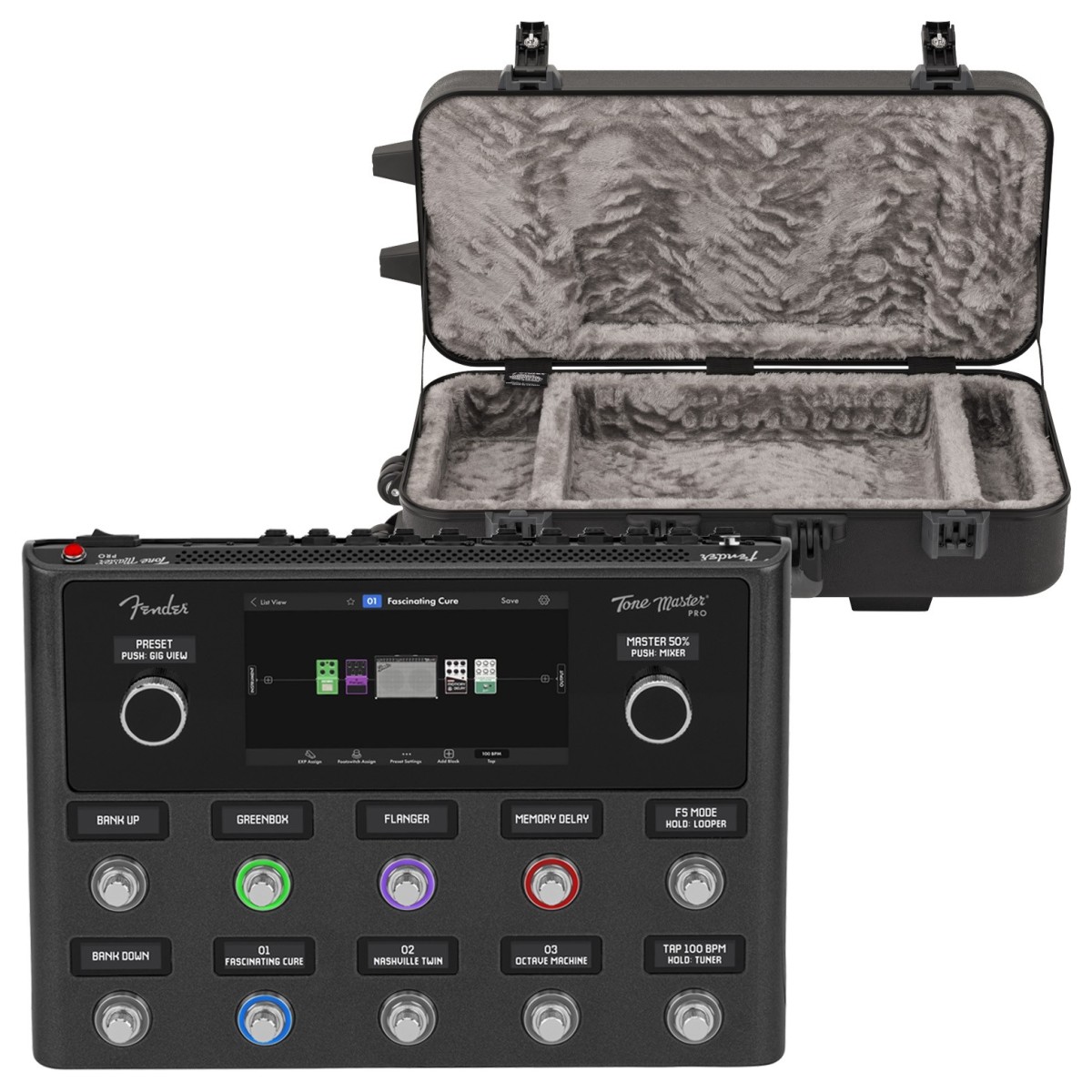 Fender Tone Master Pro and Molded Case Bundle