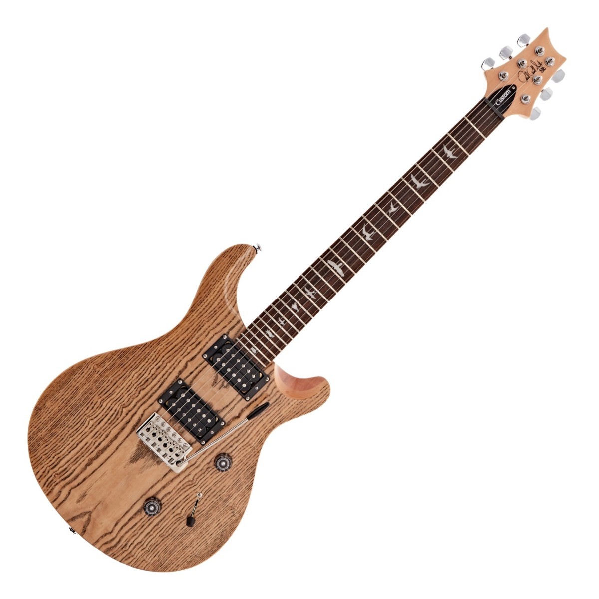 PRS SE Custom 24 Natural Burled Ash