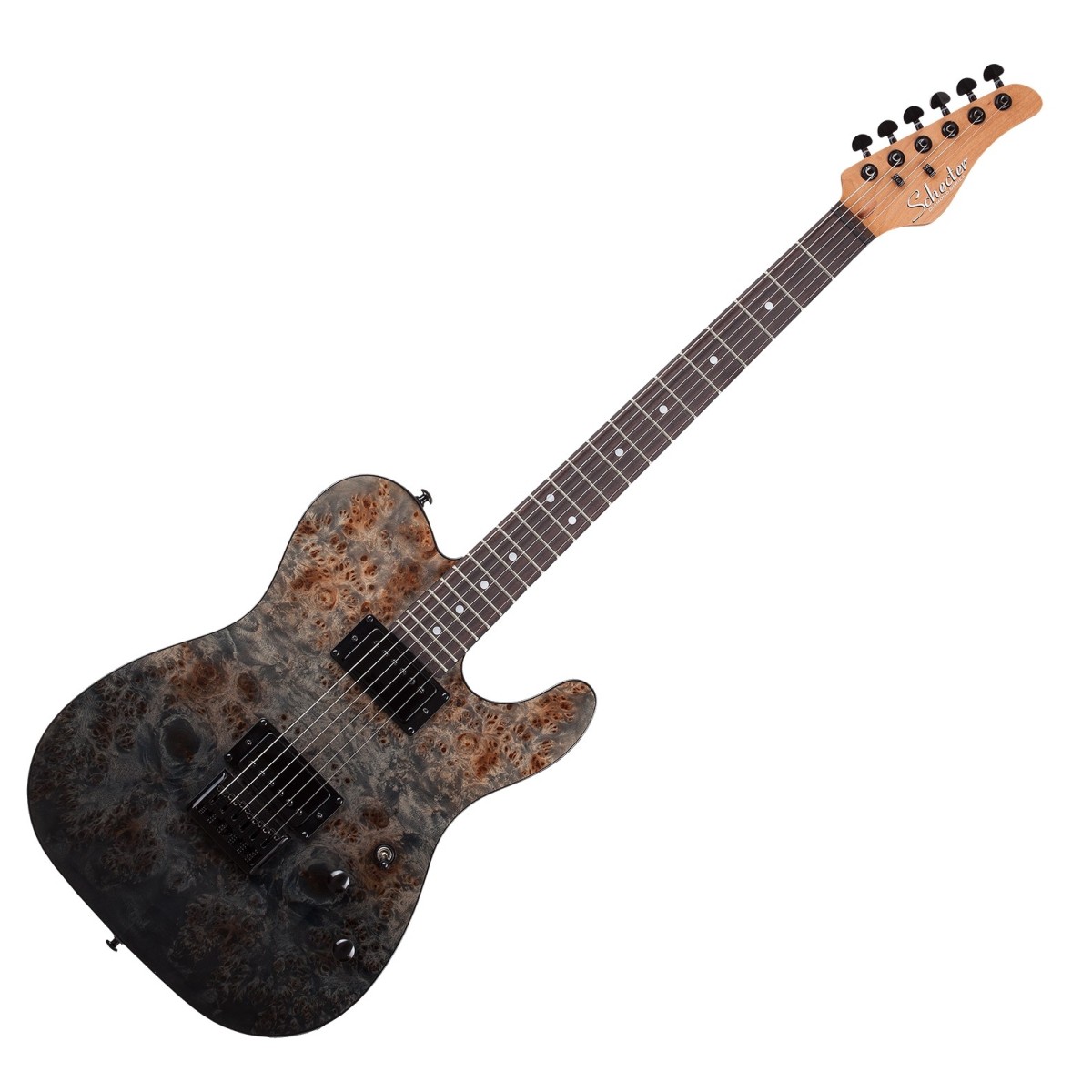 Schecter PT Standard Burl Black Fade Burst - Nearly New