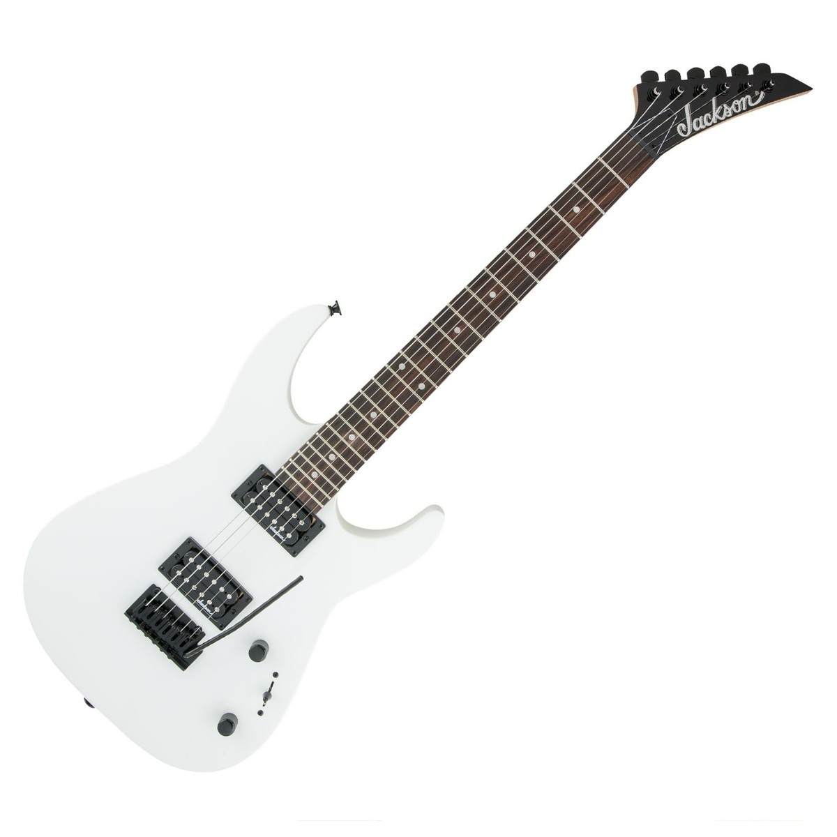Jackson JS Series Dinky JS11 Amaranth Fingerboard Snow White