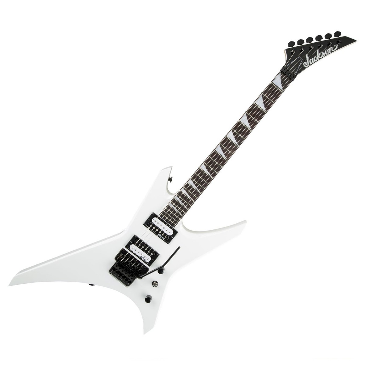 Jackson JS Series Warrior JS32 Amaranth Fingerboard Snow White
