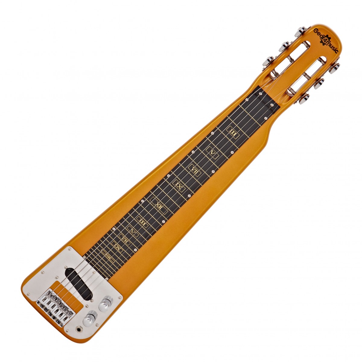 Lap Steel Guitar by Gear4music Gold