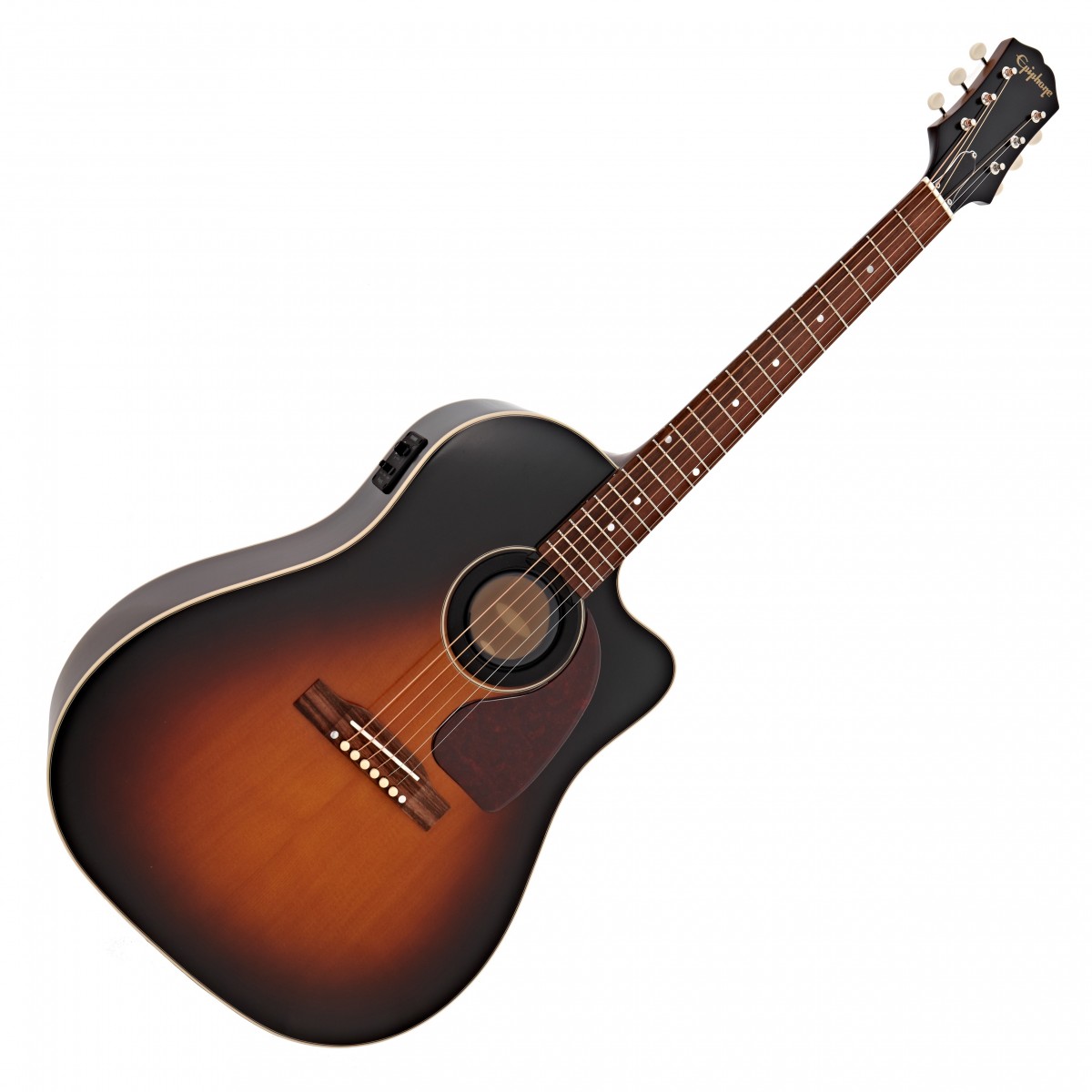 Epiphone Inspired by Gibson J-45 EC Aged Vintage Sunburst Gloss