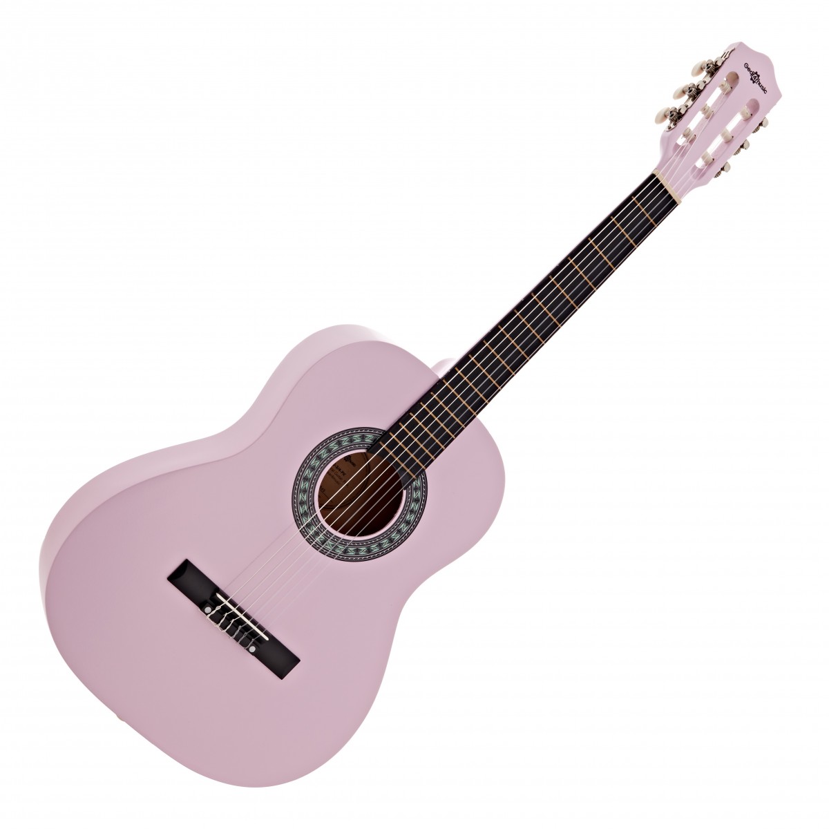 3/4 Classical Guitar Pink by Gear4music