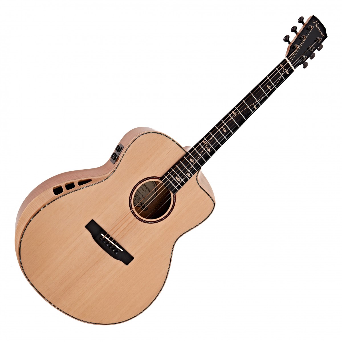 Hartwood Sonata-FX Jumbo Electro-Acoustic Guitar Natural